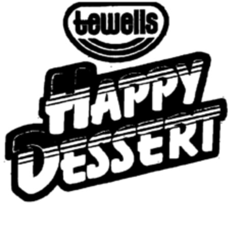 tewells HAPPY DESSERT Logo (EUIPO, 05/08/1996)