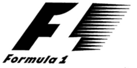 F1 FORMULA 1 Logo (EUIPO, 22.04.1997)