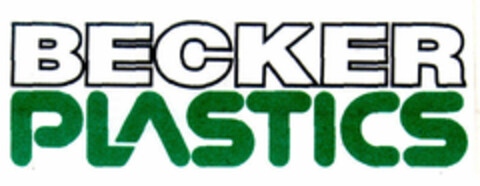 BECKER PLASTICS Logo (EUIPO, 19.03.1998)