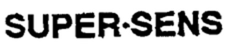 SUPER·SENS Logo (EUIPO, 10.11.1999)