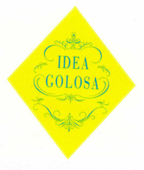IDEA GOLOSA Logo (EUIPO, 25.01.2000)