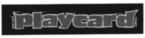 playcard POCKET GAME Logo (EUIPO, 13.06.2000)