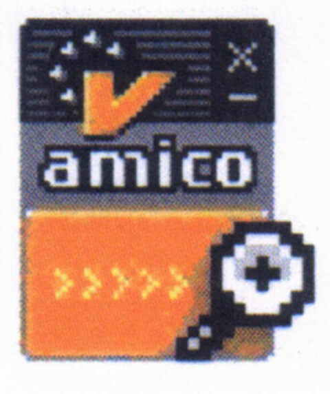 V amico Logo (EUIPO, 04/23/2001)