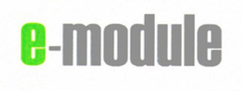 e-module Logo (EUIPO, 04/17/2001)