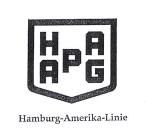 HAPAG Hamburg-Amerika-Linie Logo (EUIPO, 19.09.2003)