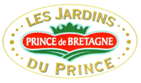 LES JARDINS PRINCE de BRETAGNE DU PRINCE Logo (EUIPO, 08/02/2004)