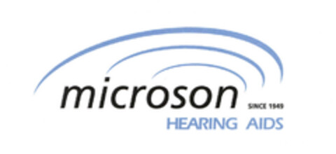 microson SINCE 1949 HEARING AIDS Logo (EUIPO, 16.11.2006)