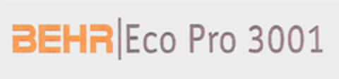 BEHR | Eco Pro 3001 Logo (EUIPO, 01.06.2010)