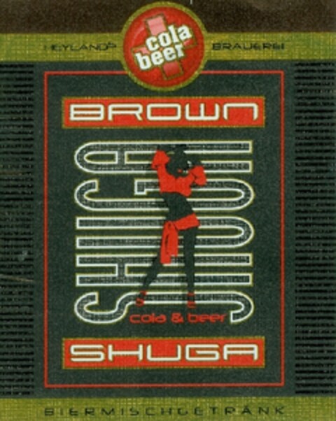 HEYLANDS BRAUEREI cola beer BROWN SHUGA Logo (EUIPO, 01/31/2011)