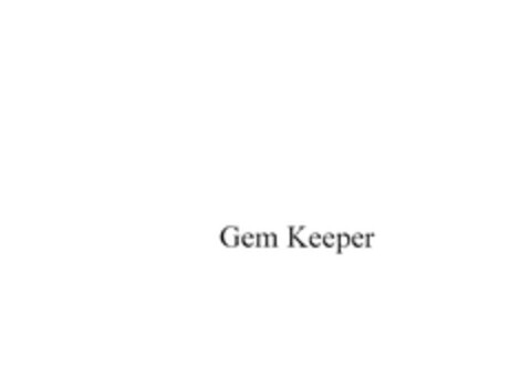 Gem Keeper Logo (EUIPO, 05/11/2011)