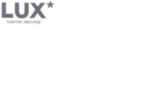 LUX**LIGHTER.BRIGHTER Logo (EUIPO, 13.09.2011)