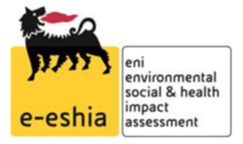 e eshia eni environmental social & health impact assessment Logo (EUIPO, 01/12/2012)