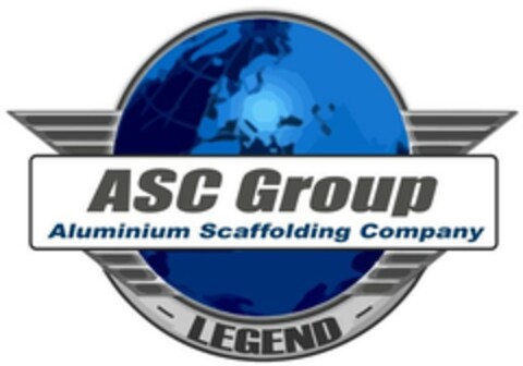 ASC GROUP ALUMINIUM SCAFFOLDING COMPANY LEGEND Logo (EUIPO, 12.05.2014)