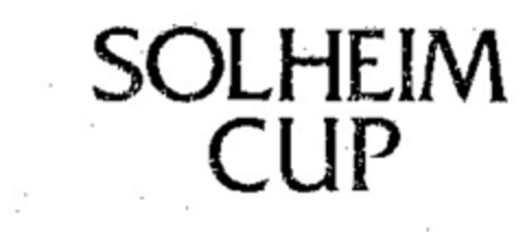 SOLHEIM CUP Logo (EUIPO, 12/29/2015)
