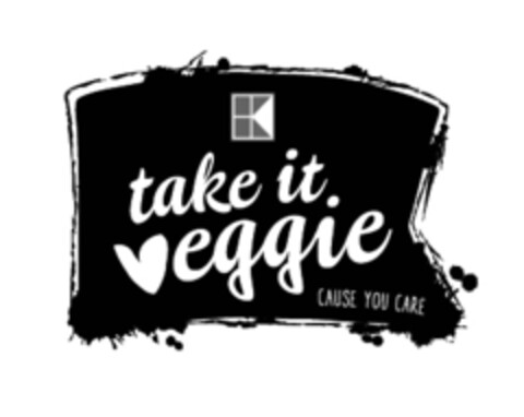 K TAKE IT VEGGIE CAUSE YOU CARE Logo (EUIPO, 07.04.2016)