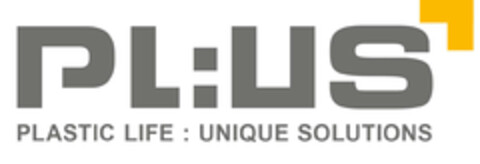 PLUS PLASTIC LIFE UNIQUE SOLUTIONS Logo (EUIPO, 10.06.2016)