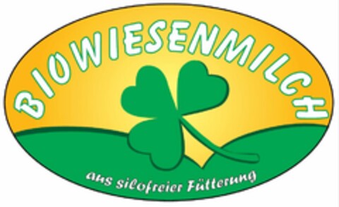BIOWIESENMILCH aus silofreier Fütterung Logo (EUIPO, 05/08/2017)