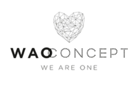 WAO CONCEPT WE ARE ONE Logo (EUIPO, 11.07.2017)