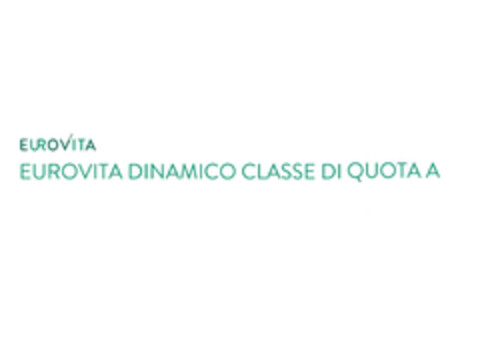 EUROVITA EUROVITA DINAMICO CLASSE DI QUOTA A Logo (EUIPO, 04/12/2018)