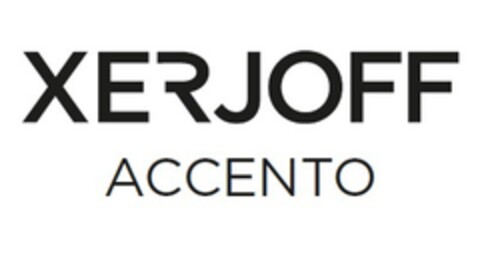 XERJOFF ACCENTO Logo (EUIPO, 15.01.2019)