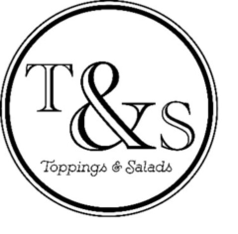 T&S Toppings & Salads Logo (EUIPO, 05.04.2019)