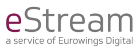 eStream a service of Eurowings Digital Logo (EUIPO, 07.11.2019)