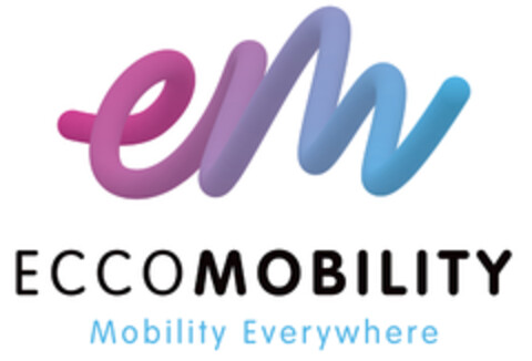 EM ECCOMOBILITY MOBILITY EVERYWHERE Logo (EUIPO, 11.11.2019)