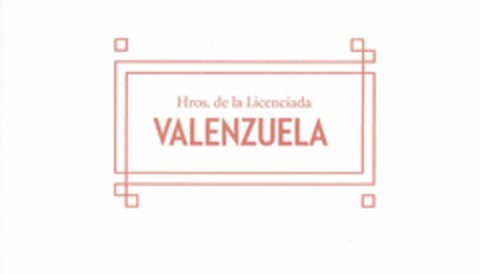 HROS. DE LA LICENCIADA VALENZUELA Logo (EUIPO, 21.11.2019)