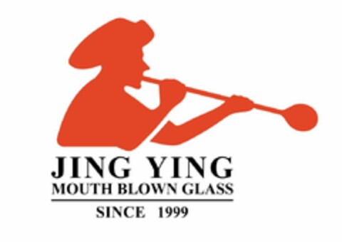 JING YING MOUTH BLOWN GLASS SINCE 1999 Logo (EUIPO, 09/07/2021)