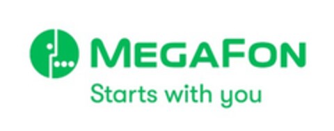 MegaFon Starts with you Logo (EUIPO, 03/21/2022)