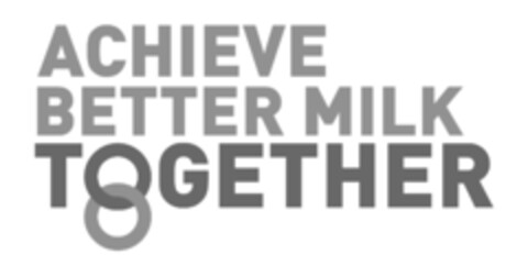 ACHIEVE BETTER MILK TOGETHER Logo (EUIPO, 09.12.2022)