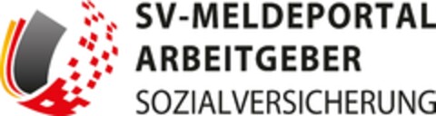 SV - MELDEPORTAL ARBEITGEBER SOZIALVERSICHERUNG Logo (EUIPO, 12.07.2023)