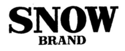 SNOW BRAND Logo (EUIPO, 01.04.1996)