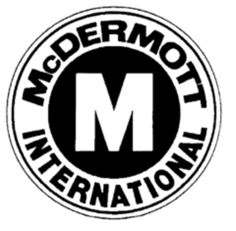 McDERMOTT M INTERNATIONAL Logo (EUIPO, 04/01/1996)