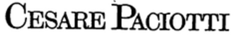 CESARE PACIOTTI Logo (EUIPO, 05/21/1998)