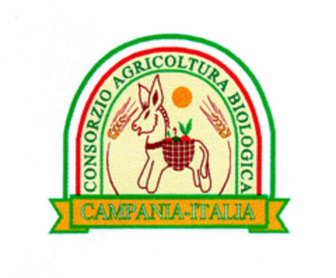 CONSORZIO AGRICOLTURA BIOLOGICA CAMPANIA-ITALIA Logo (EUIPO, 03/17/2001)