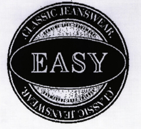 EASY .CLASSIC JEANSWEAR. .CLASSIC JEANSWEAR. GENUINE EASY TRADEMARK GENUINE EASY TRADEMARK Logo (EUIPO, 01/24/2003)