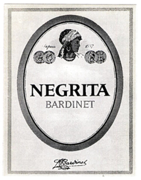 NEGRITA BARDINET Logo (EUIPO, 10.02.2003)