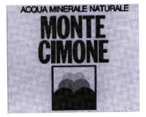 ACQUA MINERALE NATURALE MONTE CIMONE Logo (EUIPO, 30.04.2003)