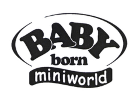 BABY born miniworld Logo (EUIPO, 11/28/2003)