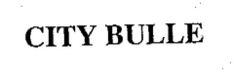 CITY BULLE Logo (EUIPO, 30.04.2004)