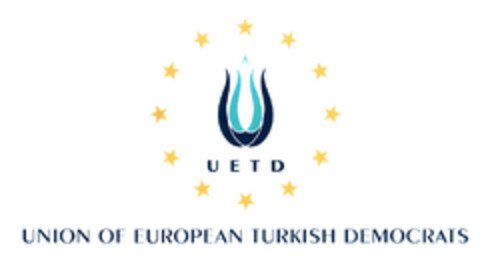 UETD UNION OF EUROPEAN TURKISH DEMOCRATS Logo (EUIPO, 09/13/2004)