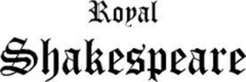 Royal Shakespeare Logo (EUIPO, 05/31/2006)