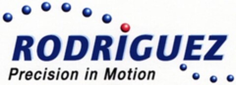 RODRIGUEZ Precision in Motion Logo (EUIPO, 04.07.2006)