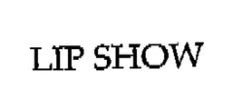 LIP SHOW Logo (EUIPO, 03/19/2007)