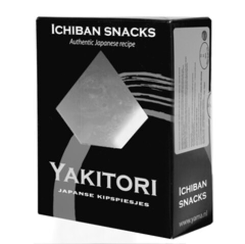 ICHIBAN SNACKS YAKITORI Authentic Japanese recipe Japanse Kipspiesjes Logo (EUIPO, 06/26/2007)