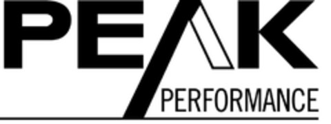 PEAK PERFORMANCE Logo (EUIPO, 09/10/2007)