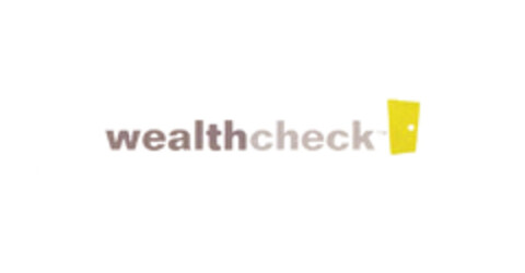 wealthcheck Logo (EUIPO, 07.12.2007)