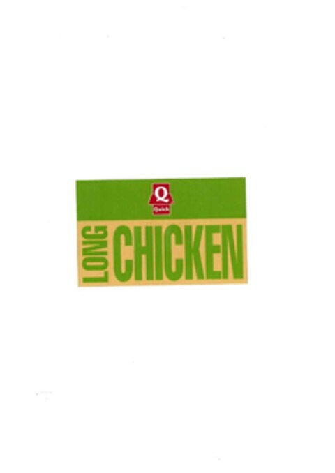 Q QUICK long chicken Logo (EUIPO, 06.10.2009)