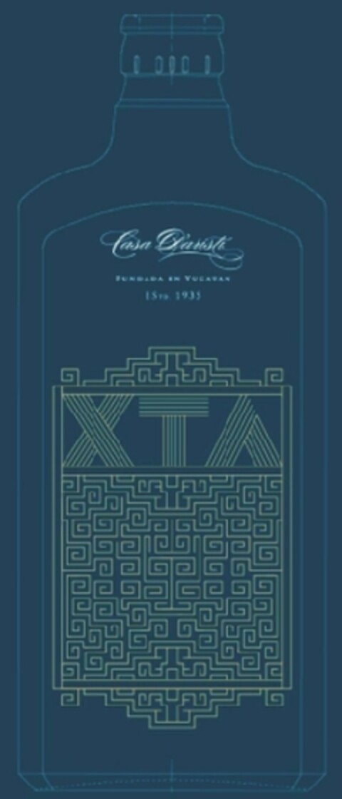 XTA CASA D'ARISTI Fundada en Yucatan EStd. 1935 Logo (EUIPO, 24.05.2012)